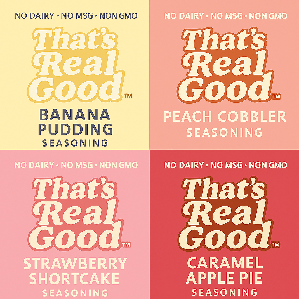 That’s Real Good™ Seasonings Blends (Pre-Order)