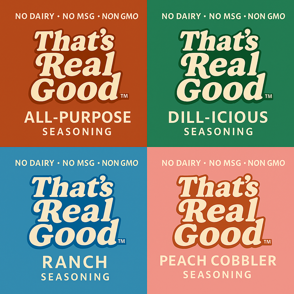 That’s Real Good™ Seasonings Blends (Pre-Order)